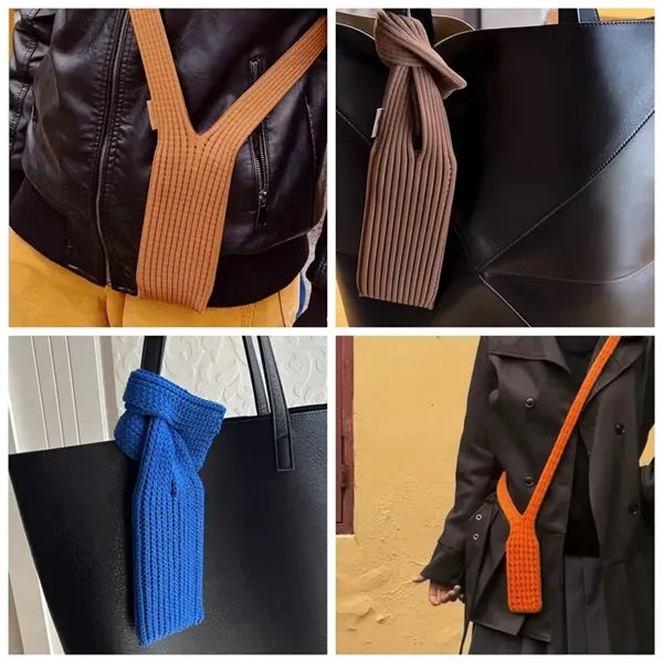 80cm Knitted Phone Pocket Bag