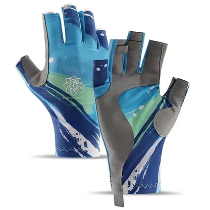 Half Finger Fishing Gloves For Summer