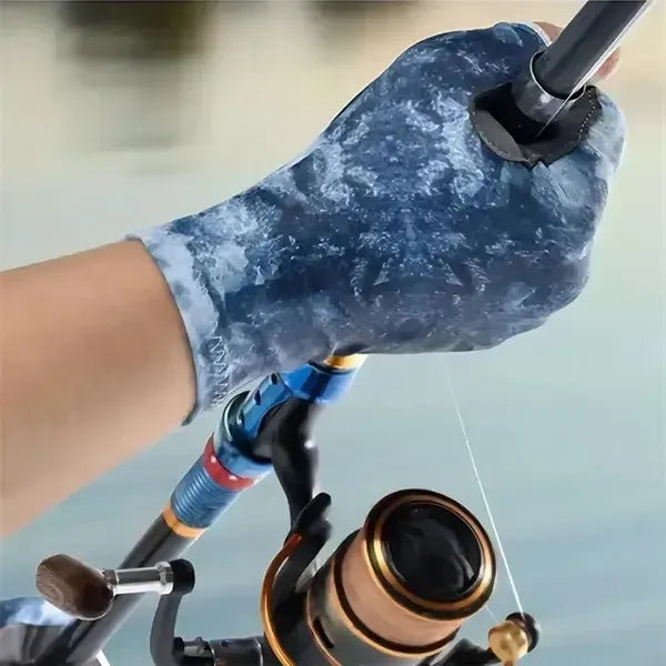 Half Finger Fishing Gloves For Summer