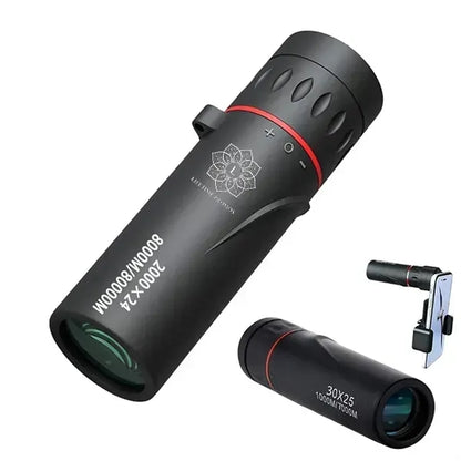 Monocular Telescope With Phone Mount