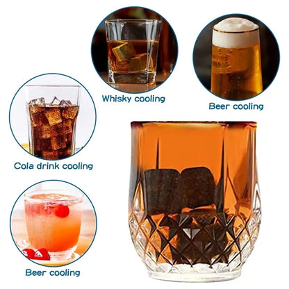 Whiskey Stones Glass Gift Set