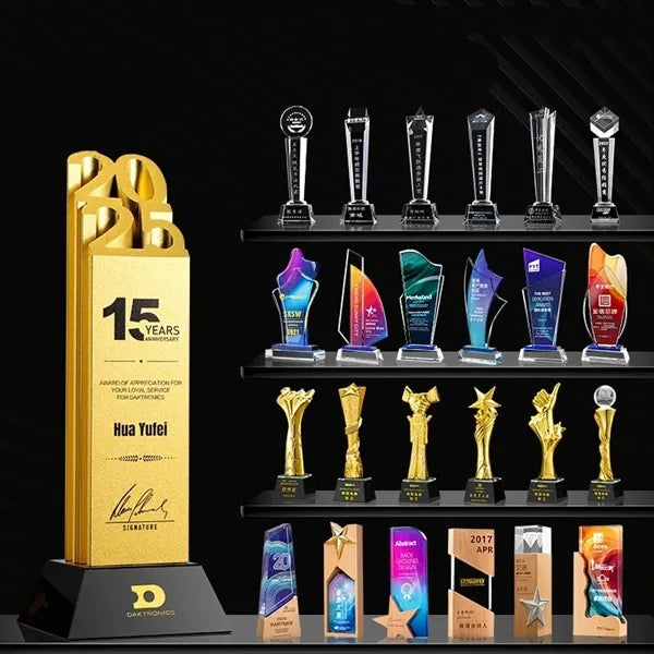 Custom Crystal Glass Award