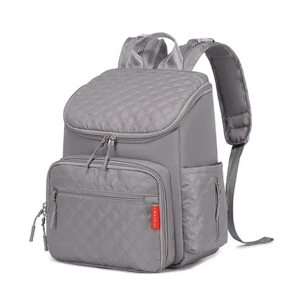 Large Capacity Diaper Bag Backpack with Stroller Buckle
