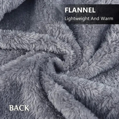 3 in 1 Design Fleece Wearable Blanket