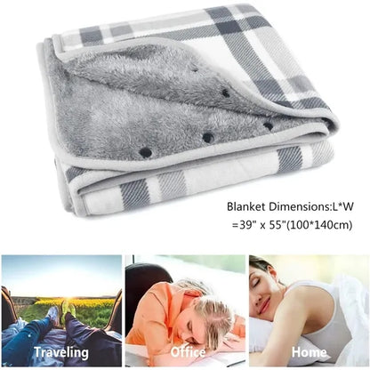 3 in 1 Design Fleece Wearable Blanket