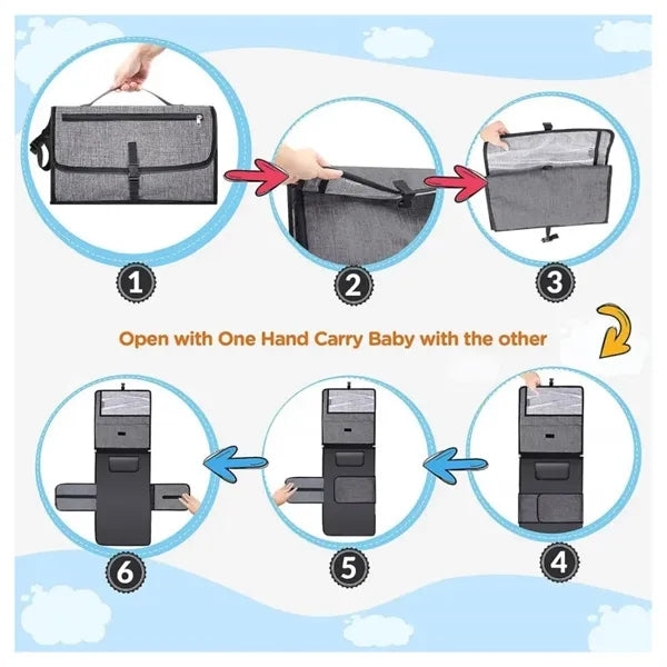 Portable Baby Diaper Changing Pad