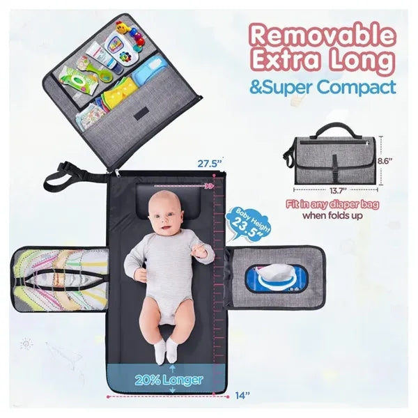 Portable Baby Diaper Changing Pad