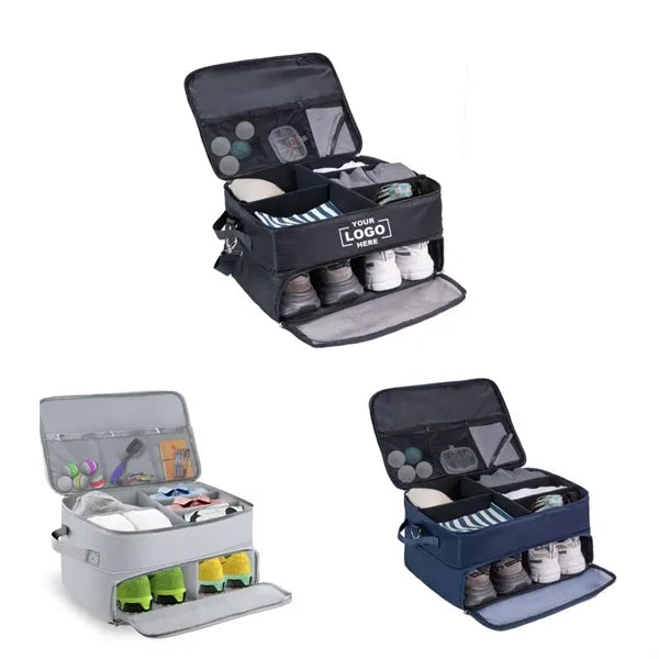 Golf Trunk Organizer with Separate Ventilated Compartment