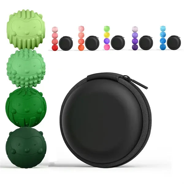 4pcs Silicone Magnetic Balls Withstorage Box