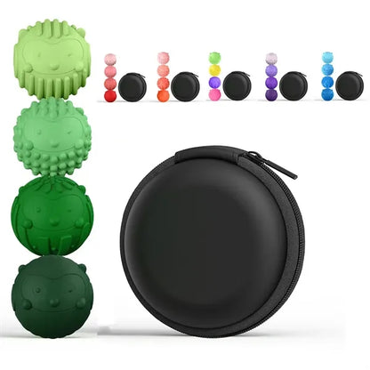 4pcs Silicone Magnetic Balls Withstorage Box
