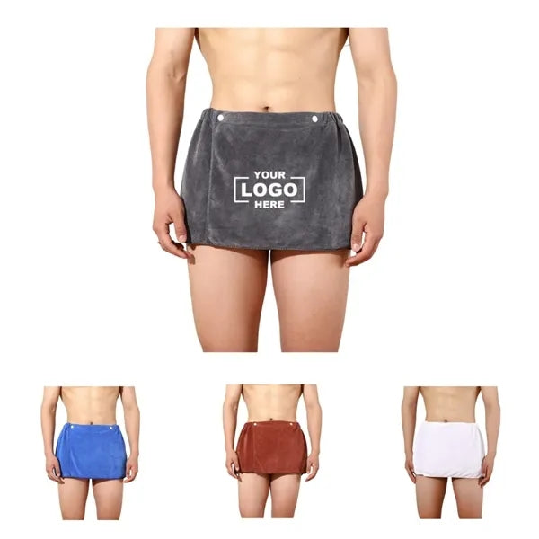 Men's Shower Wrap Towel Pants