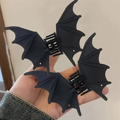 Halloween Bat Hair Claw Clips for Women Girls