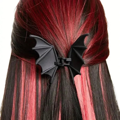 Halloween Bat Hair Claw Clips for Women Girls