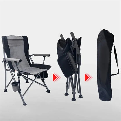 Heavy Duty Folding Camping Collapsible Chair with Carry Bag