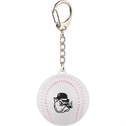 Baseball SPF15 Lip Balm Keychain