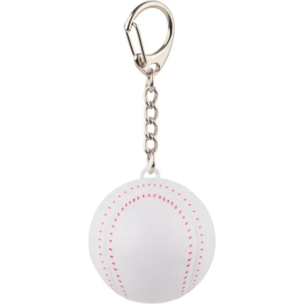 Baseball SPF15 Lip Balm Keychain