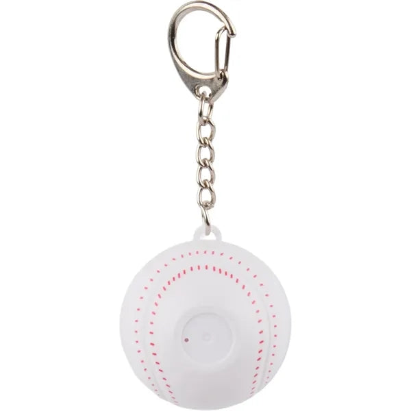 Baseball SPF15 Lip Balm Keychain