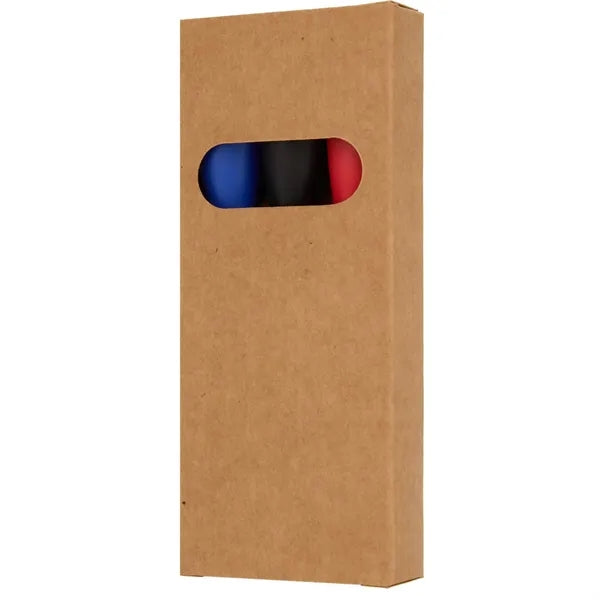 3-Piece Recycled Dry Erase Marker Set