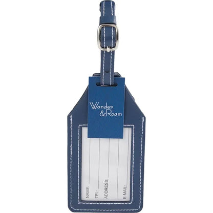 Wander & Roam Luggage Tag w/ Air Tag Holder