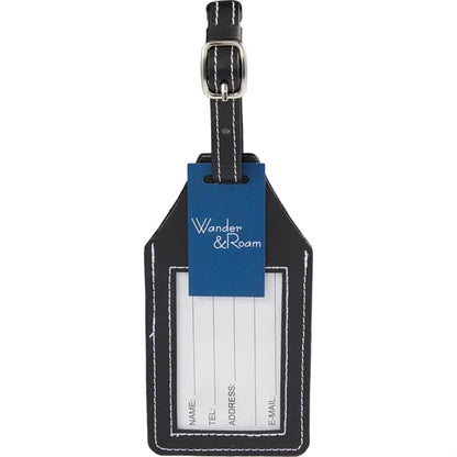 Wander & Roam Luggage Tag w/ Air Tag Holder