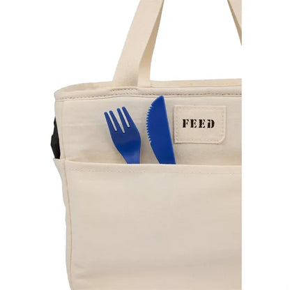 FEED Organic Cotton 9 Can Lunch Cooler