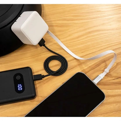 ETL Listed 20W Wall Charger with Retractable Cable