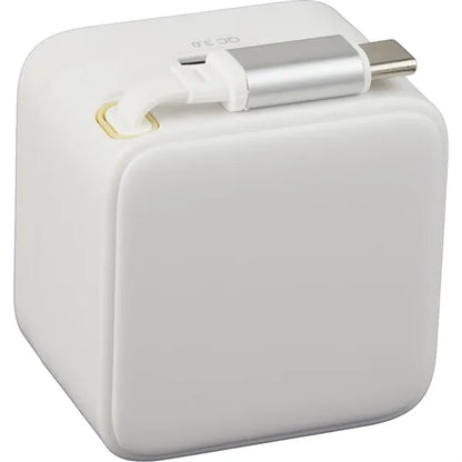 ETL Listed 20W Wall Charger with Retractable Cable