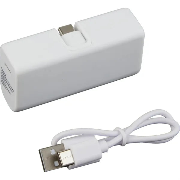 Stay Powered 1200 mAh Power Bank with Type-C Tip