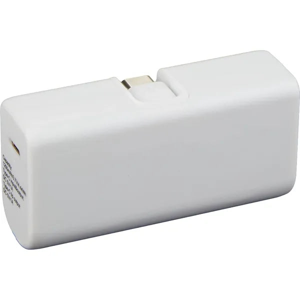 Stay Powered 1200 mAh Power Bank with Type-C Tip