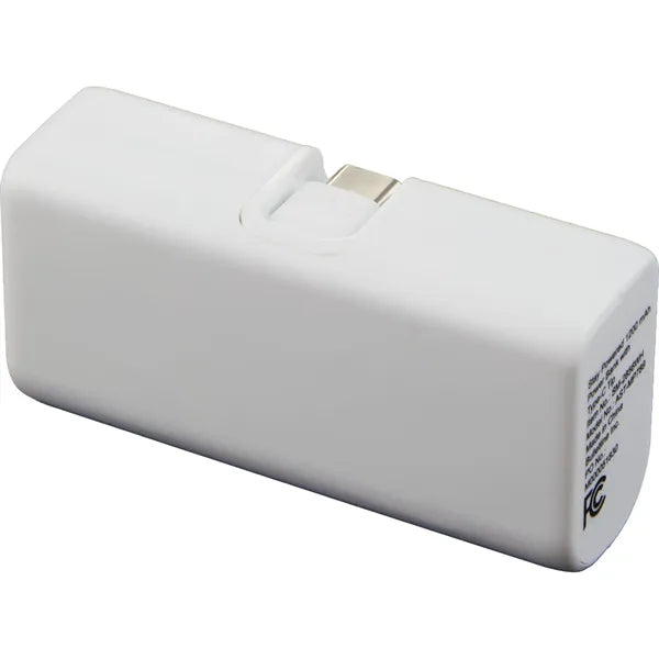 Stay Powered 1200 mAh Power Bank with Type-C Tip