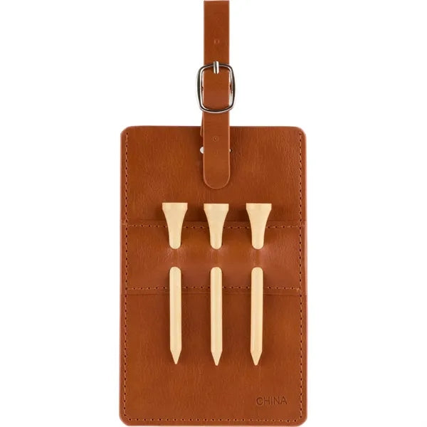 Golf Bag Tag Tee Holder