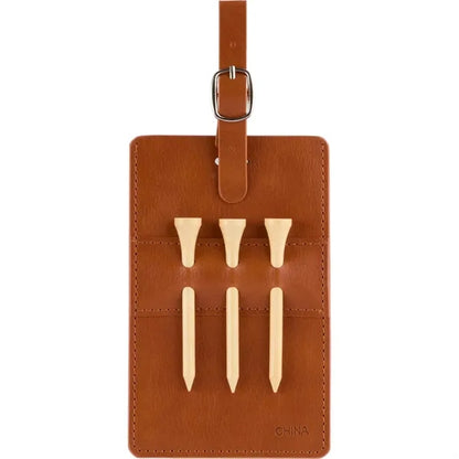 Golf Bag Tag Tee Holder