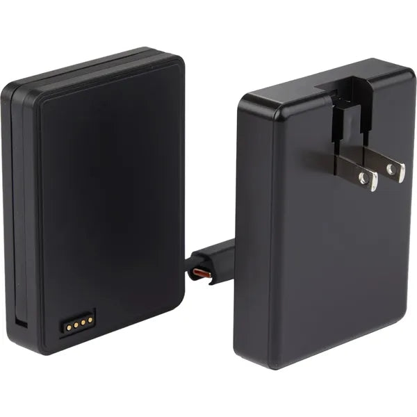 5000 mAh 15W MagClick Power Bank with Wall Charger