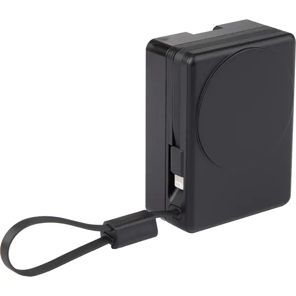 5000 mAh 15W MagClick Power Bank with Wall Charger
