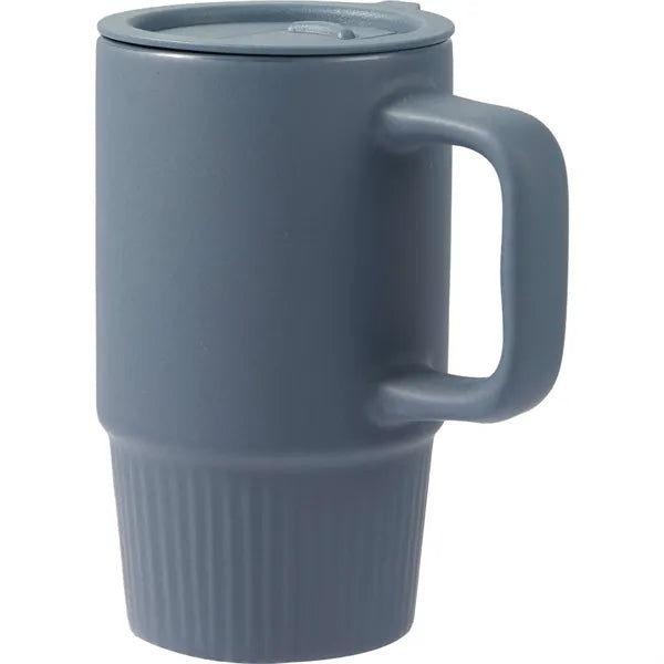 Camden 13oz Ceramic Mug w/ Lid