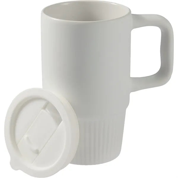 Camden 13oz Ceramic Mug w/ Lid