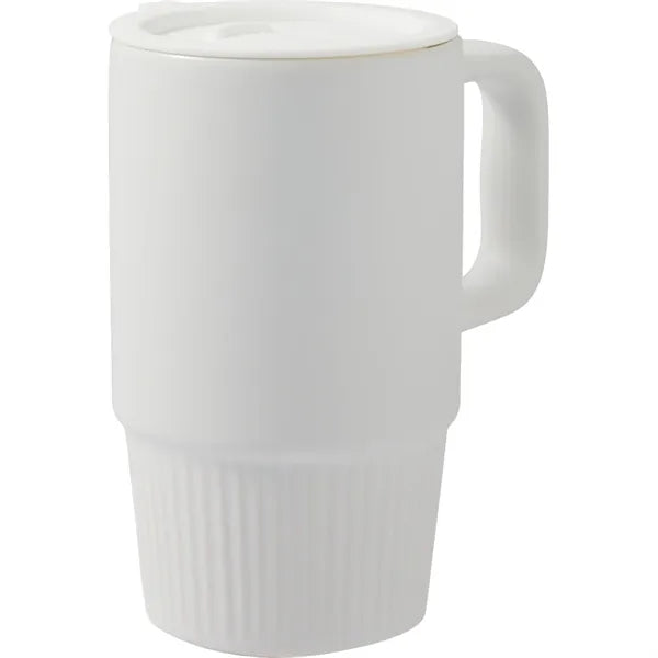 Camden 13oz Ceramic Mug w/ Lid