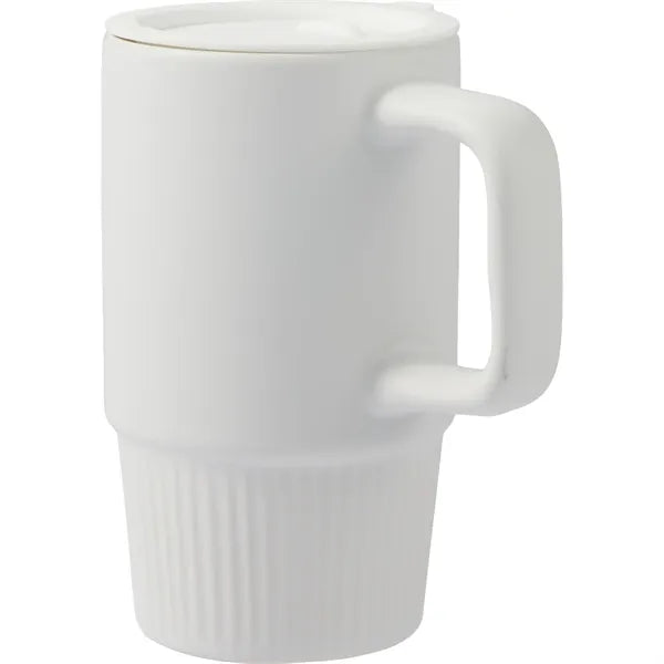 Camden 13oz Ceramic Mug w/ Lid