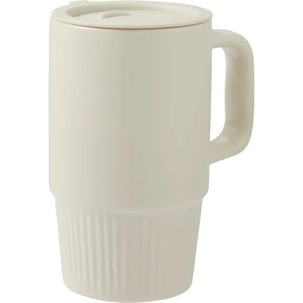 Camden 13oz Ceramic Mug w/ Lid
