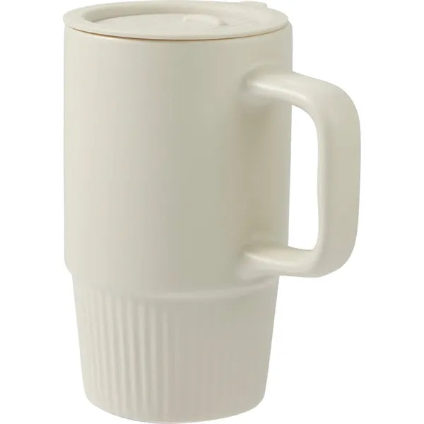Camden 13oz Ceramic Mug w/ Lid