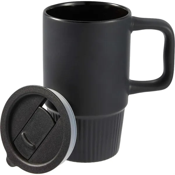 Camden 13oz Ceramic Mug w/ Lid