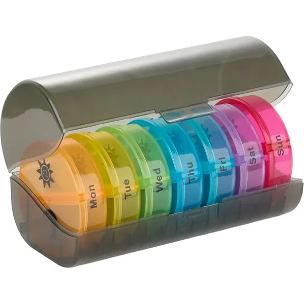 7 Day Recycled Travel Pill Organizer