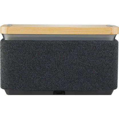 Boost Fabric and Bamboo Wireless Charging Speaker