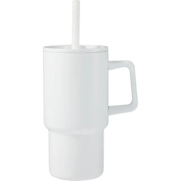 Summit 18oz Recycled Vacuum Insulated Mug w/ Straw