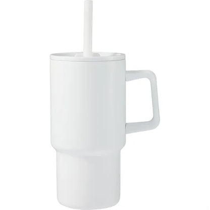 Summit 18oz Recycled Vacuum Insulated Mug w/ Straw
