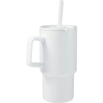 Summit 18oz Recycled Vacuum Insulated Mug w/ Straw