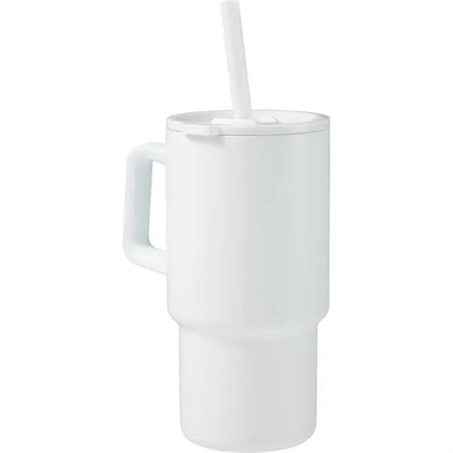 Summit 18oz Recycled Vacuum Insulated Mug w/ Straw