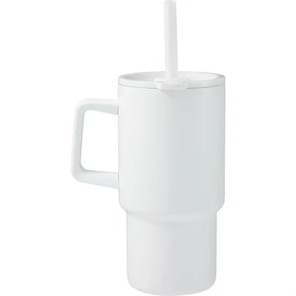 Summit 18oz Recycled Vacuum Insulated Mug w/ Straw