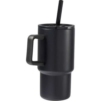 Summit 18oz Recycled Vacuum Insulated Mug w/ Straw