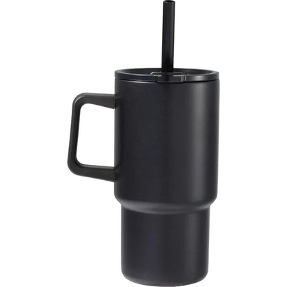 Summit 18oz Recycled Vacuum Insulated Mug w/ Straw